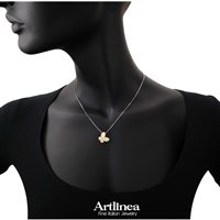 Collana Artlinea Donna in Oro bianco CEA4325-LO - CEA4325-LO